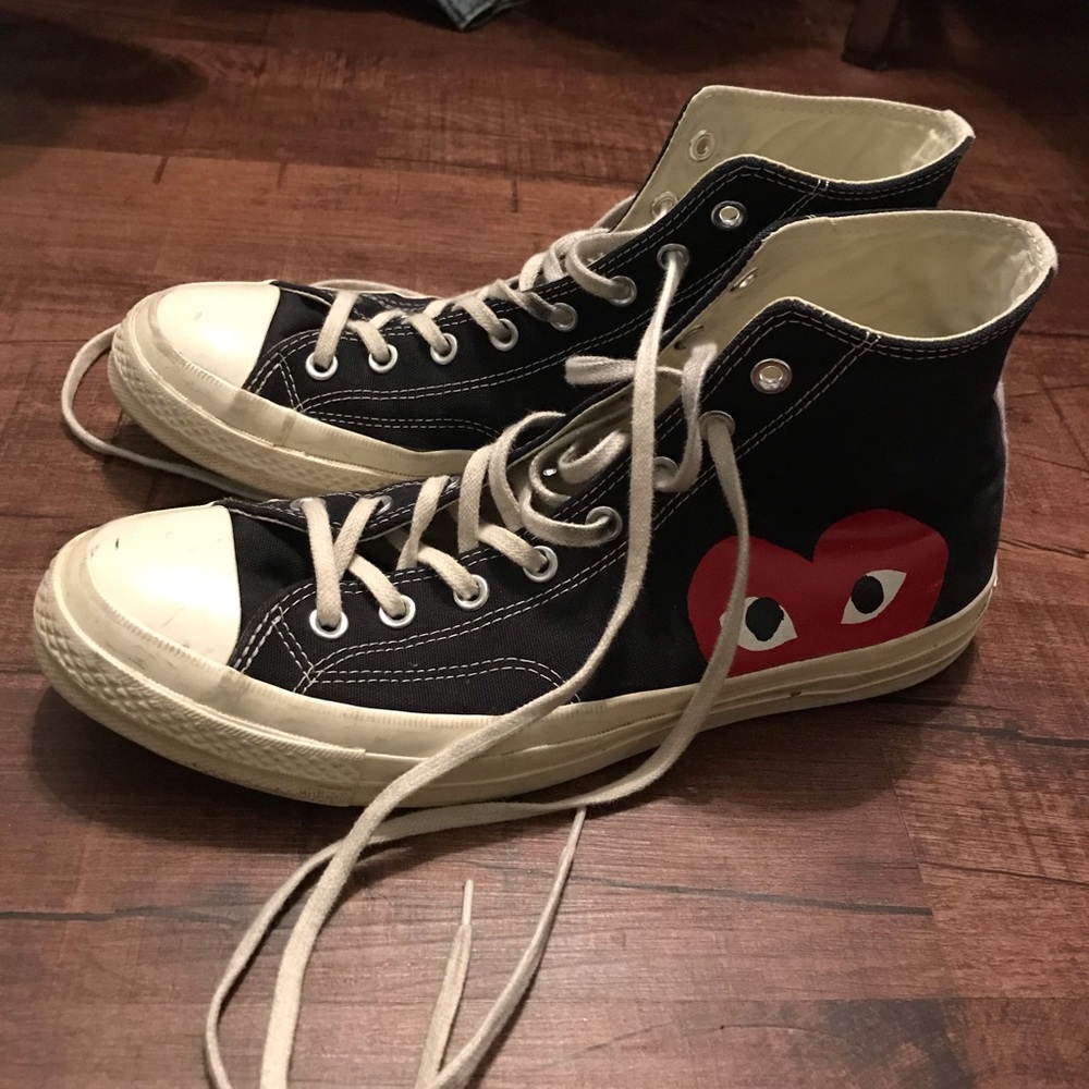 CDG x Converse Hightops